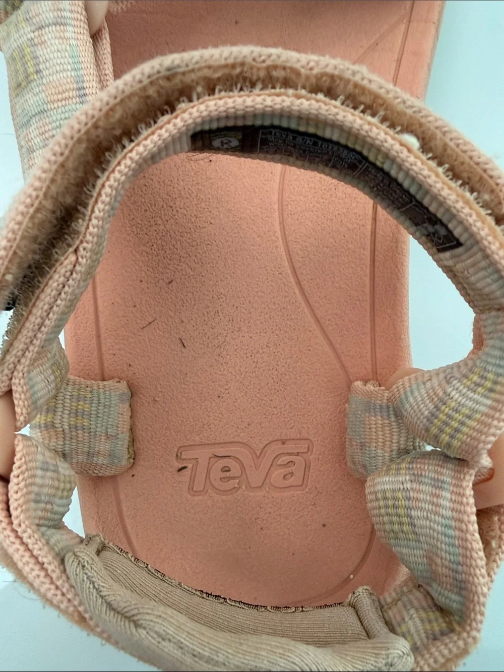 Teva Pink Coral Adjustable Strap Sandals